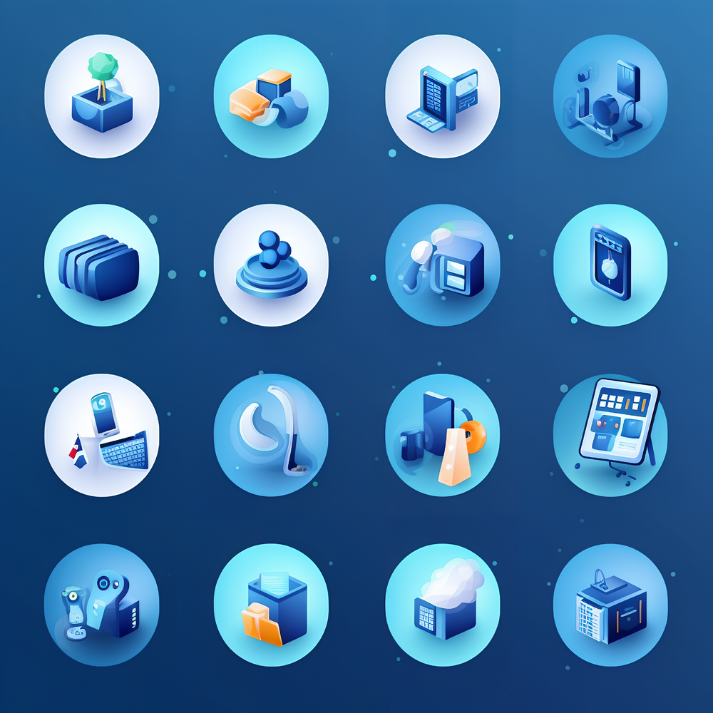 財富管理圖標(biāo)集 資產(chǎn)管理圖表的視覺語言與價值